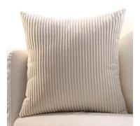 UWOBTN Fundas de Cojín para Sofá 45x45 40x60 60x60cm Fundas Cojines Suave Corduroy Funda de Almohada con Cremallera Cubierta Cojines Decoracion para Sofa Hogar(1,40x80cm/16x31in)