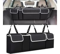 UWQXJJICP Organizador Maletero Coche Suspendido para Audi Sq5 RS Q3 A4 B8 B6 A3 8P A4 B, Bolsa Almacenamiento Plegable Impermeable, Accesorios Interior Gran Capacidad