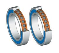 UWUKCJOKQ 1 par de rodamientos de Contacto Angular sellados H71907C 2RZ HQ1 P4A 35x55x10 71907C for husillo de Velocidad ABEC-7 SI3N4 de Bolas de cerámica