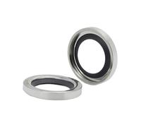 UWUKCJOKQ 1 Pieza 32 * 47 * 8/32 * 47 * 10 Sello de Aceite con Carcasa Acero Inoxidable Repuestos for compresor Aire Tornillo Labio Simple y Doble(32x47x8 Cslbdbk)