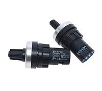 UWUKCJOKQ 10 Unidades de potenciómetros rotativos LA42DWQ-22 1K, 2K, 5K y 10K, con diámetro 22 mm. También Funcionan como reguladores, inversores conmutadores Resistencia(5K Ohm)