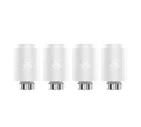UWUKCJOKQ Actuador de radiador inteligente TRV programable válvula termostática aplicación control remoto de temperatura (4 piezas 1413e-w)