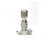 UWUKCJOKQ Ajuste 4 6 8 10 12mm Manguera OD mamparo de Giro rápido válvula microaguja dosificadora Cierre Inoxidable 304 regulación Flujo(Fit 10x8mm ODxID HOS)