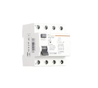 UWUKCJOKQ Disyuntor diferencial de Corriente Residual Tipo B, 2P, 4P, 40 A, 63 A, 100 A, 30 mA, 300, EKL6-100B, Carril DIN, 220 V(40A 30mA,4P)