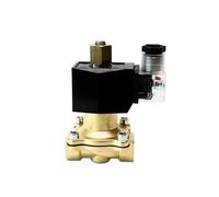 UWUKCJOKQ Electroválvula de 1/2" Agua 220v electroválvula Normalmente Abierta 24V 12V 220V 110V Rosca NPT(NPT-120VAC-NBR-SEAL)