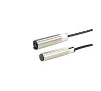 UWUKCJOKQ Interruptor de Sensor fotoeléctrico reflexión difusa M12 M18, Interruptor inducción latón niquelado(M18 PNP NO,100mm)