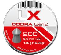 UX Cobra Gen2 Pellets 5,5 mm (.22) 1,10 g 5 X 200 pcs Tin