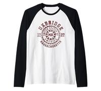 Uxbridge MA | Massachusetts Camiseta Manga Raglan
