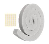 uxcell 1 juego de tiras de sellado de espuma de 3.3 pies, 1 pulgada de ancho x 1 pulgada de grosor, cinta aislante de espuma EVE para aire acondicionado, cinta de sellado de espuma de celda abierta