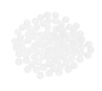 uxcell 100 espaciadores de puerta de armario de panel elevado, estabilizadores de bola de silicona de 0.27 pulgadas para alineación de puerta de armario, distribución del estrés, color blanco