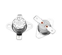 uxcell 2 termostatos KSD301 de 175 °C/175.0 °C 16 A normalmente cerrado, interruptor de temperatura de disco a presión para microondas, horno, cafetera, material cerámico