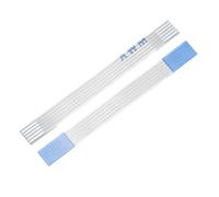 uxcell 20 cables planos flexibles FFC, 5 pines, paso de 0,5 mm, 30 mm, FPC, FFC, cable de cinta flexible para TV LCD, coche, audio, reproductor de DVD, portátil (tipo A)