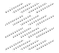 uxcell 40 pasadores de clavija de acero inoxidable 304 M4 x 60 mm, cilíndrico para soporte de estante, pasador paralelo para fabricación mecánica, industria, instalación de muebles, color plateado