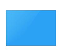 uxcell 4pcs Gel Luz Iluminación Filtro Superposición Transparente Color Corrección Plástico PVC Hojas Azul