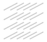 uxcell 60 clavijas de acero inoxidable 304 M3 x 55 mm, soporte cilíndrico para estantes, pasador paralelo para fabricación mecánica, industria, instalación de muebles, color plateado