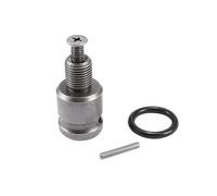 uxcell Adaptador de mandril 1/2-20UNF Cambio rápido Convertidor de unidad cuadrada de 1/2" para llave de impacto