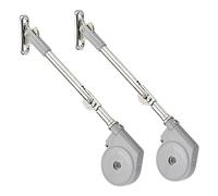 uxcell Bisagra de soporte de tapa, 2 piezas, cierre lento, tapa de bisagra abatible de cierre lento, apertura hacia arriba de 105 grados para caja, ventana, armario, puerta, muebles, puerta de solapa