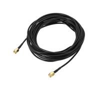 uxcell Cable coaxial SMA macho a SMA macho, 50 ohmios, 19.7 pies, RG174