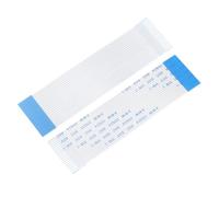 uxcell Cable plano flexible, 80 mm, 1 mm, paso de 20 pines, FPC FFC, cable de cinta flexible para TV LCD, reproductor de audio y DVD, 10 unidades (tipo B)