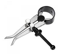 uxcell Calibrador interior de resorte de 4 pulgadas de acero inoxidable ajustable para proyectos de torno de madera