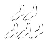 uxcell Conector de jaulas para plantas, 5 piezas para tubo de 30 mm a 60 mm de diámetro exterior, hebillas de conexión de plantas, clip de resorte de alambre para el hogar, jardín, invernadero (grosor