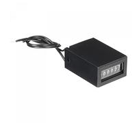 uxcell Contador electromagnético 6 dígitos 0-999999 Rango de conteo Contador electrónico Contador digital Contador de pulsos electromagnético Contador de pulsos DC7-24V