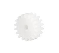 uxcell Corona de plástico para bricolaje, doble reducción, gusano para motor de robots de coche RC, 20 unidades