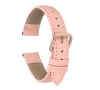 uxcell Correa de reloj de cuero con patrón de cocodrilo en relieve, 6 colores, varios tamaños, repuesto con barras de resorte para hombres y mujeres