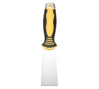 uxcell Cuchillo de masilla de acero de alto carbono de 1.5 pulgadas, raspador de pintura flexible para reparación de paneles de yeso, cuchillo de barro para quitar papel tapiz de cemento, cinta