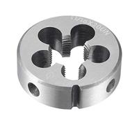 uxcell El roscado redondo muere el 11/16"-20 UN, herramienta de mano de la reparación del hilo de la máquina del acero de la herramienta de la aleación