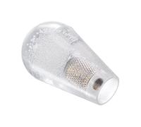 uxcell Ellipse - Juego de arcade de repuesto para palanca de mando ovalada, color blanco