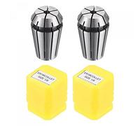 uxcell ER16 Spring Collet, 1/8 "Chuck para máquina de grabado CNC Torno Fresado 2pcs