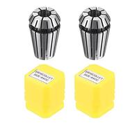 uxcell ER16 Spring Collet, 9/32 "Chuck para máquina de grabado CNC Torno Fresado 2pcs