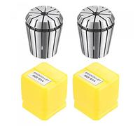 uxcell ER32 resorte Collet 1/4 "Chuck para máquina de grabado CNC Torno fresado herramienta 2 unids