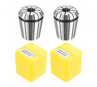 uxcell ER32 resorte Collet 7/16 "Chuck para máquina de grabado CNC Torno fresado herramienta 2 unids