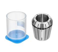 uxcell ER40 - Portabrocas de resorte de 1 pulgada de alta precisión de 0,008 mm para máquina de grabado CNC, herramienta de fresado de torno