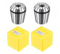 uxcell ER40 Spring Collet 1/2 "Chuck para máquina de grabado CNC Torno fresado herramienta 2 unids