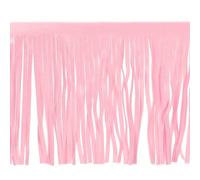 uxcell Flecos de piel sintética de 1 yarda de 6 pulgadas de doble cara para coser vestidos, manualidades, decoración de faldas, color rosa