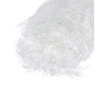 uxcell Hilos de fibra de vidrio cortados de 6 mm de longitud, fibras de vidrio antigrietas para mezcla de cemento para paredes de edificios, suelos de jardín, 1 libra