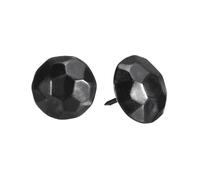 uxcell Juego de 10 tachuelas de tapicería para muebles, 25 x 25 mm, acero al carbono, para el hogar, sofá, bricolaje, decoración de uñas, color negro