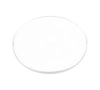 uxcell Lente de cristal de zafiro de cristal redonda plana de 31.5 mm de diámetro. Piezas de repuesto de 1.5 mm de grosor, transparente