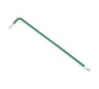 uxcell Llave dominante hexagonal del extremo de bola de 2.5m m, herramienta de reparación de acero larga en forma de L del brazo S2