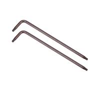 uxcell Llave Torx antimanipulación T9, llave de estrella antimanipulaciones, brazo largo en forma de L de 3.35 pulgadas, acero S2, 2 piezas