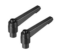 Uxcell M8 - Llave de trinquete de rosca, ajustable, 2 unidades