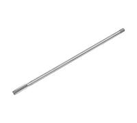 uxcell Macho de rosca métrica M8 x 1,25 H2 200 mm extra largo recto flauta tornillo fresadora roscado herramienta de reparación