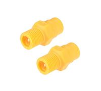 uxcell punta de pulverizador de cono completo, boquilla de plástico PP de gran angular, 2 unidades