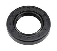 uxcell sello de aceite, TC 22 mm-24 mm de diámetro interior, cubierta de goma de nitrilo doble labio