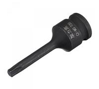 uxcell T30 Impact Torx Bit Socket, 3/8" Square Drive 60mm Longitud CR-MO Tamaños métricos