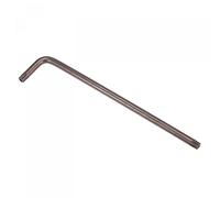 uxcell T45 Llave Torx anti a prueba de manipulaciones de estrellas, brazo largo en forma de L de 7.8 pulgadas, acero S2