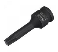 uxcell T50 Impact Torx Bit Socket, 3/8" Square Drive 60mm Longitud CR-MO Tamaños Métricos